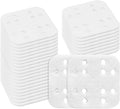 30-Pack Mineral Absorption Pads Compatible with Dreo Humidifiers HM713, HM713S, HM813S and HM717S, Reduce Limescale, Humidifier Pads, Improve Humidification Efficiency, White by Cleangela