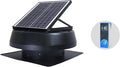 iLIVING HYBRID Ready Smart Thermostat Solar Roof Attic Exhaust Fan, 14", 40-Watt, 1150 CFM, Cools up to 2900 Sq.Ft. Coverage Area, Black by iLiving