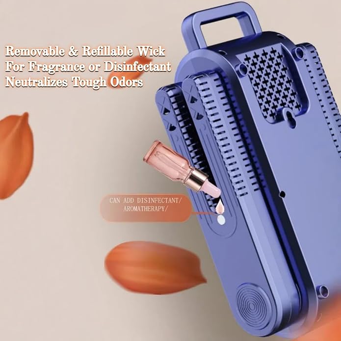 Boot Dryer and Shoe Dryer-360° Surround Air Fast Drying for Work Boots,Sneakers,Gloves,Aromatherapy Function - Image 5