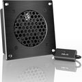 AC Infinity AIRPLATE S1, Quiet Cooling Fan System 4" with Speed Control, for Home Theater AV Cabinets by ACInfinity
