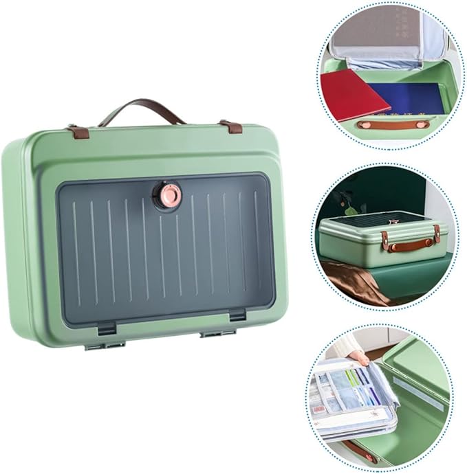 Creative Multifunctional Document Organizer Bag Durable Certificate Storage Case for Home Office Travel Multi-layer File Case for Documents and Cards - Image 2