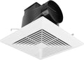 Bathroom Ceiling Exhaust Fan, Household Bath Vent Ventilation Fan with 1.0 Sones Quiet Operation, 110 CFM (Housing Size 9.1"x9.1") by Fanspex