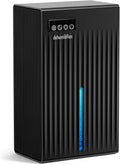 Dehumidifier for Home, 95 OZ Water Tank, (1000 sq.ft) Dehumidifiers for Bathroom Bedroom Basement with Drain Hose, Auto Shut Off Black by POOYUPPC