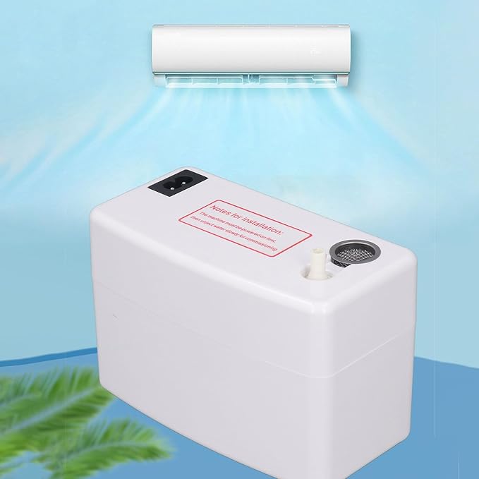 Condensate Pump, US 110V 60HZ Low Noise 200ml Water Tank Safety Switch HVAC Condensate Pump for Air Conditioners, Dehumidifiers - Image 5