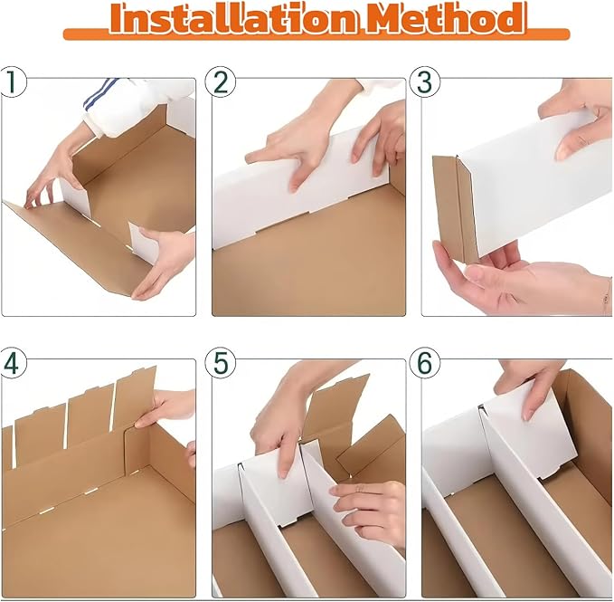 4 Set Sports Card Storage Boxes 3150 Count Bulk Card Trading Cards Collection Box Cardboard Card Storage Box for Card Game Baseball Card Sorting Tray Cases Cards with 4 Dividers Collector - Image 3