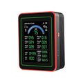 18 in 1 Air Quality Monitor Weytoll Smart Air Quality Tester Temperature and Humidity Meter with Color Screen for Home Office, Detect Indoor PM0.3 PM0.5 PM1.0 PM5.0 PM10 CO2 C6H6 TVOC by Weytoll