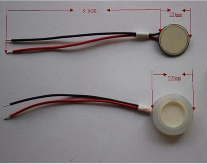 2 Pcs 20mm Ultrasonic Mist Maker Fogger Atomizing Transducer Ceramic Humidifier Accessory - Image 3