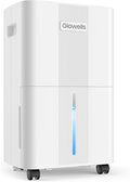 1600 Sq.ft Dehumidifiers for Home, Glowells 21 Pints Dehumidifier with Drain Hose for Basement, Smart Humidity Control Moisture Removal, 3 Operation Modes for RV, Bathroom, Bedroom by Glowells