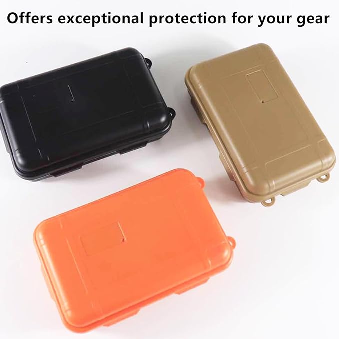 Sealed Waterproof Case Equipment Box Shock-Proof Instrument Case Protective Tool for Home Outdoors Camping Fishing Storage - Image 5