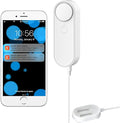 Multifunctional WiFi Water Leak Detector, 6.5ft Split Drip/Leak Detection Cable, Dual Interface, Expandable, Smart Leak Sensor Alarm, AAA Battery Powered, APP Monitoring, Over 5 Months Standby by Shonmau
