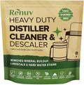 Citric Acid for Cleaning & Descaling Water Distillers, Kettles, Pots, Boilers, Dispensers, Citrus Acid Powder Descaler, Removes Limescale, Mineral Buildup, Hardwater Stains, Residue Fast 2LB Bulk by Renuv
