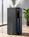 Mifasol Warm and Cool Mist Humidifier Large Room, 5.3Gal/20L Humidifiers for Home 1500 sq ft, Air Humidifiers for Bedroom, Large Room Humidifier for Baby Nursery Plants Office Whole House, Black by PureComfortPerfectHumidity