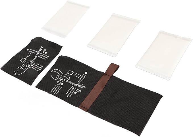 3PCS Guitar Humidifier Packs, Humidity Control Bag for Acoustic Guitar Bass Violin, Dual Way Humidification System with Cloth Bags, Automatic Regulation for Optimal Humidity Protec (3 Humidifier - Image 5