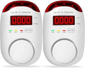 2 Packs Gas & Carbon Monoxide Detectors - Plug in Carbon Monoxide Detector & Propane, Natural Gas Detector, CO Monitor Alarm & Explosive Gas Detector Alarm for Home,RV by ProductCategory