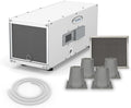 AprilAire E050 Pro Dehumidifier Bundle - 50 Pint Crawl Space Dehumidifier - Compact Dehumidifier for Crawl Spaces, Basements, Attics, Garages up to 1,600 sq. ft - 5 Year Warranty by AprilAire