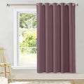 NICETOWN Bedroom Window Blackout Curtain Panel, Dry Rose, 1 Panel, 70 x 72 inch,Thermal Insulated Blackout Drape/Drapery for Loft, Guestroom by NICETOWN