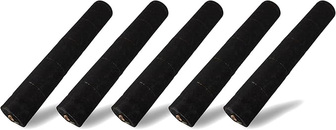 Dewitt 5-Pack Pro-5 Weed Barrier Fabric 5 oz, 5 x 250 Feet – Heavy-Duty Woven Landscape Ground Cover Mat for Raised Garden Bed, Greenhouse Gardening, Outdoor Landscaping, and Commercial Planting by Unknown
