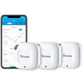 Govee Bluetooth Hygrometer Thermometer, Wireless Thermometer, Mini Humidity Sensor with Notification Alert, Data Storage and Export, 262 Feet Connecting Range, 3 Pack by Govee