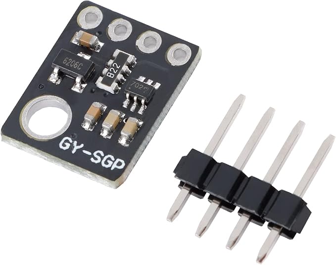 GY-SGP30 Gas Sensor, Air Quality Carbon Dioxide Formaldehyde Monitoring TVOC CO2 Gas Sensor Module, a Digital Multi-Pixel Gas Sensor for Indoor Air Quality Monitoring,co2 Sensor Arduino I2C by ECBuying
