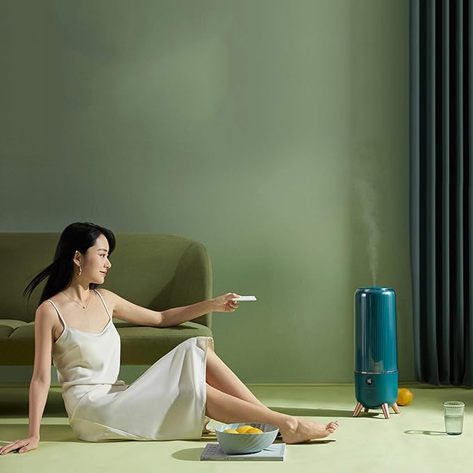 6L Large Capacity Quiet Operation Humidistat and Waterless Auto Shut-Off Timing Baby Room Living Room Humidifier (Color : A) (B) - Image 7