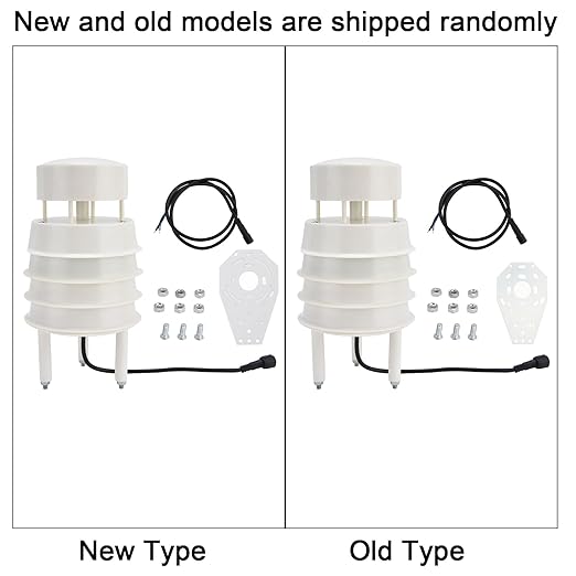 Temperature and Humidity Detector Wind Direction Sensor Ultrasonic Integrated Weather Station Highly Accurate Multifunctional Lightweight for Environmental Monitoring ABS Material - Image 9