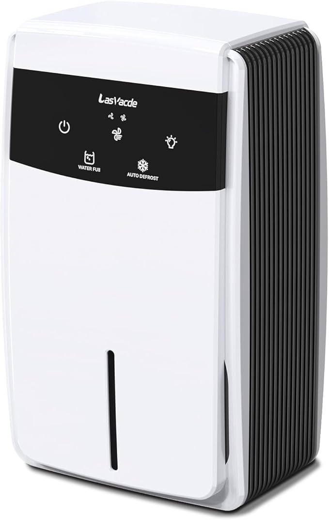 Dehumidifier with Drain Hose for Bathroom, 95 OZ Dehumidifiers for Home Bedroom Basement & RV with Auto Shut-off, Aromatherapy by Unknown
