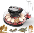 Explore+ 12 Egg Incubator for Beginners, Multi-Level Adaptive Humidity (Auto-Refill & Dual-Bottle) & Stable Temp Control, Auto Egg Turning, Real-Time Display, Candler for Hatching Poultry Eggs by Unknown