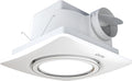Bathroom Exhaust Fan with Light, 12 INCH, Upgraded Quiet Circular Vent Fans with LED Light, 141 CFM, for Bathroom, Office, Home by VENTIRIBathroomExhaustFan