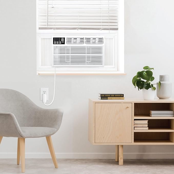Whirlpool 18,000 BTU 230V Window Air Conditioner with Supplemental Heat, Window Mounted AC Unit with Heater for Apartment, Living Room, Bedroom, Large Rooms up to 1000 Square Feet - Image 3