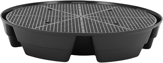 GOWENIC 4Pcs Self Watering Fabric Pot Base, Auto Irrigation System Plant Saucer, Outdoor Garden Infinity Watering Base Plant Water Tray, Elevated Saucers for Use in Indoor Grow Tents - Image 7