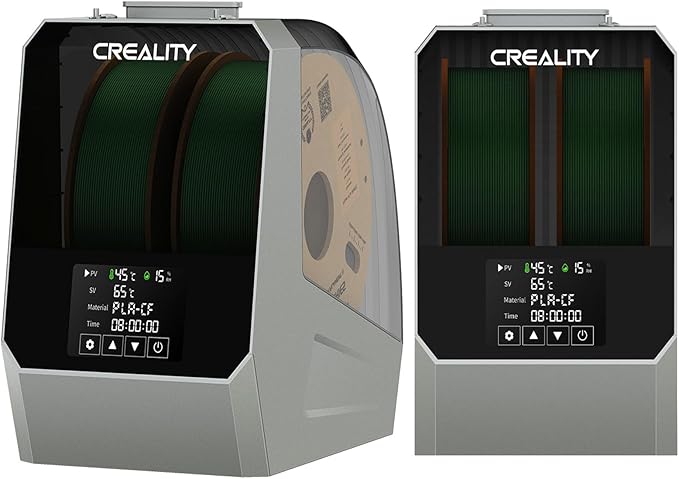 Official Creality Space Pi Filament Dryer Plus, Compatible with 1.75mm/2.85mm PLA PETG ABS Material, Filament Dehydrator, Spool Holder by Cregrant3D