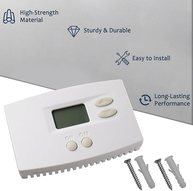 76 Digital Wall Mount Dehumidifier Control Panel – Controls Dehumidifiers via Remote Wiring, Compatible with 1800 Series and E-Series, Model 76 24VAC - Image 5