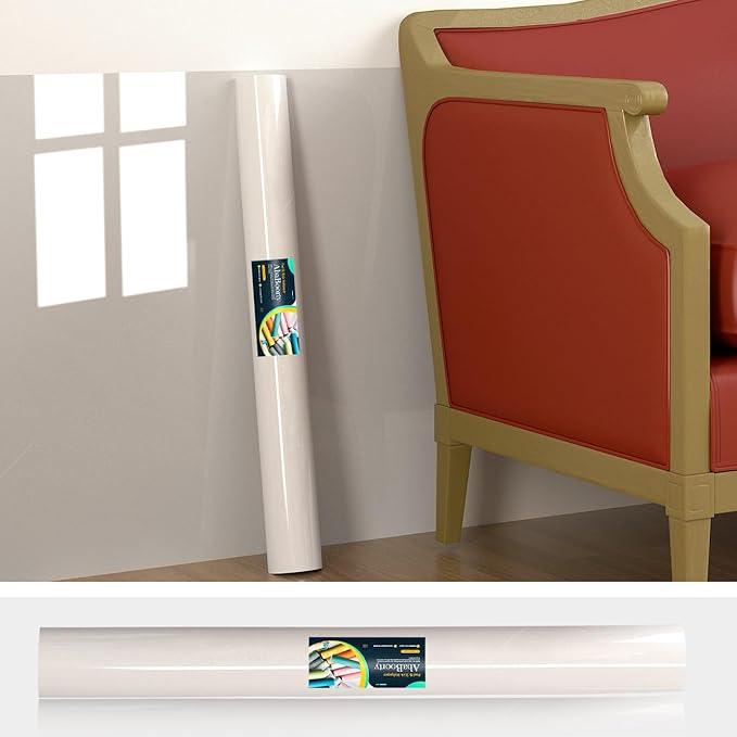 AbaBoorty 196“x17.7” Clear Wall Protector Contact Paper Electrostatic Absorption Wall Protective Film Removable Wallpaper Protector Sheets for Painted Wallpaper for Protect Furniture - Image 6
