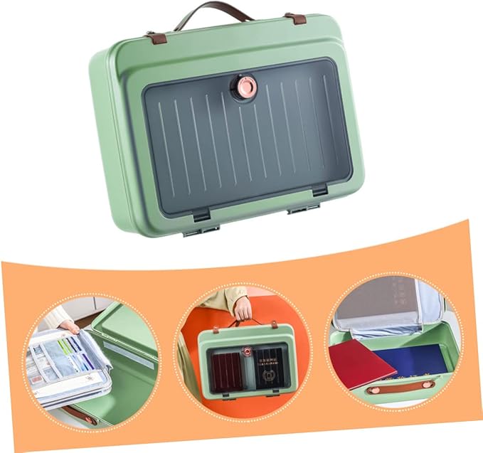 Creative Multifunctional Document Organizer Bag Durable Certificate Storage Case for Home Office Travel Multi-layer File Case for Documents and Cards - Image 9