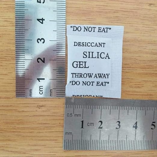 1 Gram Silica Gel Desiccant Bags for Safes, Gun Safe Desiccant Dehumidifiers Packs Moisture Absorber Packets for Closet Cloth Shoe, 100pcs - Image 3