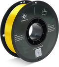 PLA 3D Printer Filament, Dimensional Accuracy +/- 0.02 mm, 1 kg Spool(2.2lbs), 1.75 mm，Yellow by ABCWavePrint