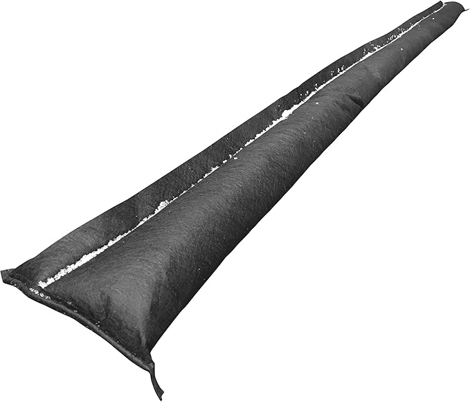 Quick Dam Water Activated 10ft Flood Barrier, Reusable Water Absorbers for Diverting Water, Protects from Rain, Spills, Leaks, Floods & More, - Pack of 8 - Image 3