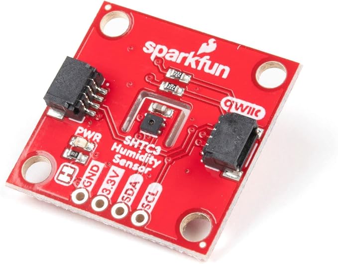 SparkFun Humidity Sensor Breakout - SHTC3 (Qwiic) - Low Cost Easy-to-use Highly Accurate Digital Humidity & Temperature Sensor Board by SparkFunElectronics