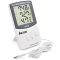 iKKEGOL Dual Sensor LCD Display Indoor Outdoor Digital Thermometer Hygrometer with Max Min Memory by iKKEGOL