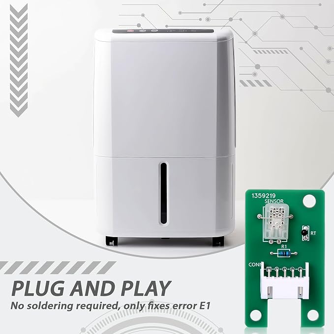 1 Pack 50 Pints Dehumidifier Humidity Sensor, PC Replacement Humidity Sensor Module for Install and Replace - Image 5