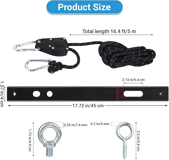 Dehumidifier Hanging Kit, Dehumidifier Joist Hanging Kit for Crawl Space and Basement Dehumidifiers, Helps Reduce Noise and Vibration of The Unit - Image 2
