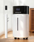 Yokekon Cool and Warm Mist Humidifier Large Room, 4.76Gal/18L Humidifiers for Home 2500 sq ft, Air Humidifiers for Bedroom with Diffuser&Extended Tube, Whole House Humidifiers for Nursery Baby Plants by LeaderofLightLuxuryHomeAppliances