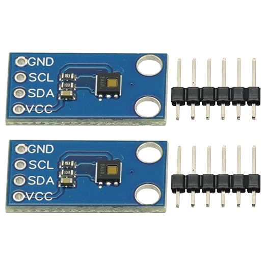 2Pcs HDC1080 High-Precision Temperature and Humidity Sensor Board Module for Arduino Temperature Humidity Sensor - Image 8
