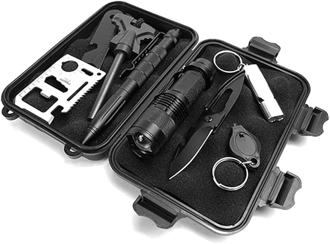 DGZZI Outdoor Waterproof Airtight Shockproof Plastic Survival Container Carry Box with 2 U-Shape Buckle Storage Case - Image 6