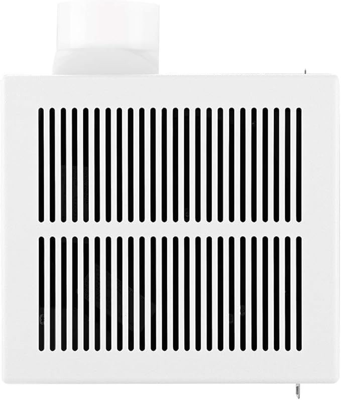 Tech Drive Bathroom fan 50 CFM, 1.0Sone DC Motor with No Attic access Needed Installation,Very Quiet Ventilation and Exhaust Fan, Ceiling Mounted Fan, White - Image 5