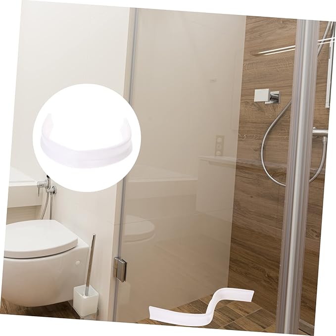 Bathroom Accessories Waterproof Strip Countertop Water Retaining Strip Easy Install Bendable Silicone - Image 5