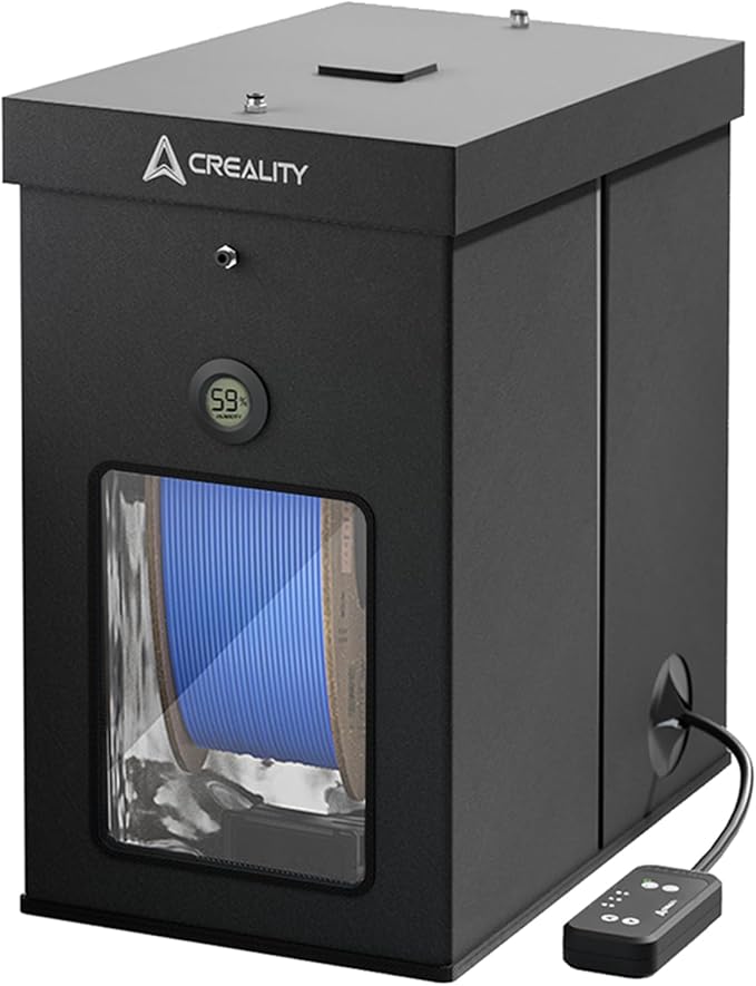 Creality Multi-Kilo Filament Dryer，Fireproof and Moisture-Proof Detachable Heating Module Maximum Temperature 70℃, Compatible with 1kg/2kg/3kg/5kg Filaments by Skouphy