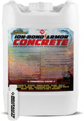 Ion-Bond Armor Industrial Concrete Sealer - 5 Gals. Waterproofing Sealer for Basement Walls, Cinder Blocks, Concrete Slabs, Fiber-Reinforced, Crawlspaces, Garage Floors. Penetrates Through Latex Paint by RadonSeal