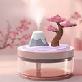 Landscape Night Light Humidifier with 2 Mist Modes, 320mL Large Tank Whisper-Quiet for Baby/Nursery/Office, Portable Mini Air Moisturizer by Unknown