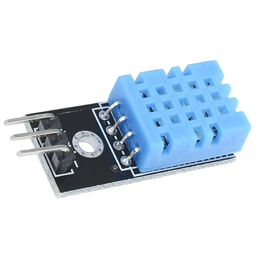 HiLetgo 5pcs DHT11 Temperature Humidity Sensor Module Digital Temperature Humidity Sensor 3.3V-5V Humidity Measure Range 20%-95% Temperature Measure Range 0-50℃ Celsius with Wires - Image 3
